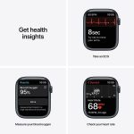 Apple Watch Series 7 (GPS) – Midnight Aluminium Case with Midnight Sport Band – Regular - Image 3